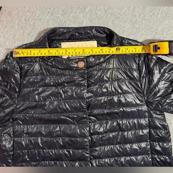 HERNO Ultralight Goose Down Rossella Jacket Navy. Sz US 10| $685 Retail - Picture 15 of 16